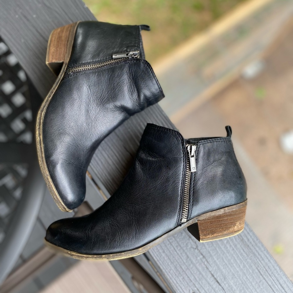 Lucky Brand leather boots